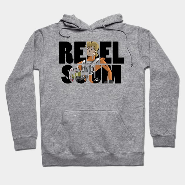 Rebel Scum Hoodie by Tuckerjoneson13